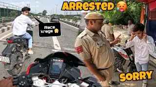 Iss chapri Rider ko Sabak Sikhaya 🙄Police Ka Hawala Kar Diya 😡