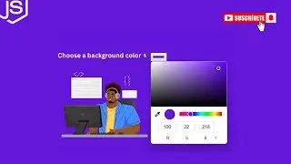 How to change background color in JavaScript | how to change background color randomly in javascript