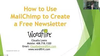 How to Use MailChimp to send a free newsletter