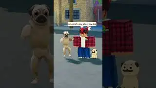 Nice Job Rufus 😼 #roblox #dog #rufus #gorillatag #funny