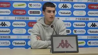 📺 RdP de Pau Fernández prèvia a l'UD Alzira - CE Sabadell