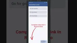 Create Bottom Sheet with Lazy Column #shorts