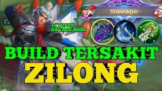 PEMBUKTIAN BUILD ZILONG PALING SAKIT - ITEM ZILONG PALING SAKIT - ZILONG MOBILE LEGENDS BANG BANG