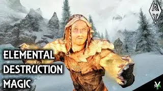 ELEMENTAL DESTRUCTION MAGIC: Magic Mod!!- Xbox Modded Skyrim Mod Showcase