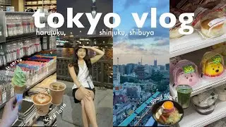 JAPAN VLOG 🍡˖°౨ৎ exploring tokyo, what i eat, teamLabs, shopping in harujuku & shibuya, konbini
