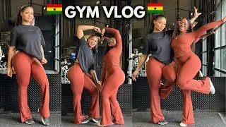 GYM VLOG: Ghana girls workout together | Full body workout