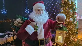 New 2023 SVI Christmas Santa Animated Prop Father Christmas