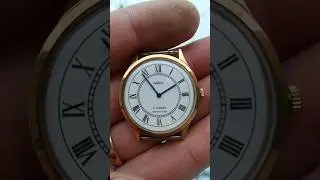 Часы Чайка позолоченные в идеальном состоянии...