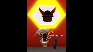 The Demon mask is MINE! (bee swarm simulator)