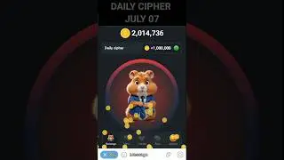 Hamster Kombat Daily Cipher 7 July | 7 July daily cipher code hamster kombat 