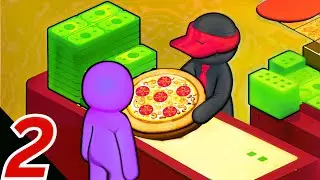 Pizza Ready Gameplay Walkthrough - Part 2 Updating employees (iOS, Android)