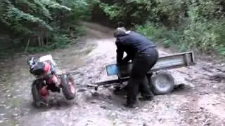 Дикий мотоблок