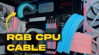 How To Make a RGB CPU Cable using Lian Li Strimer Plus
