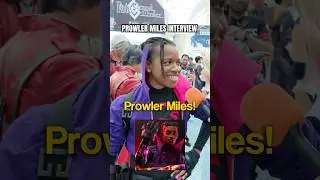 PROWLER MILES INTERVIEW 🔥🕷️ #prowler #milesmoralescosplayer