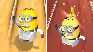 Minion Rush: Disco Minion Avoid Performing Jump-Overs Missions at The Pyramids & Eduardo's House