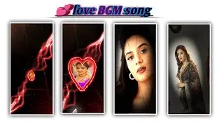 love BGM song video editing in Alight motion / Trending love music edit in telugu