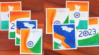 Amazing Oil Pastel Drawing Step by Step / Independence Day Drawing