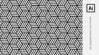 Geometric Seamless Pattern | Adobe Illustrator