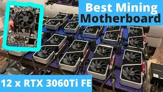 The Best Crypto Mining Motherboard (860MH/s ETH)