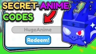 😈This *SECRET ANIME CODE* GIVES FREE HUGE ANIME PETS in Pet Simulator X