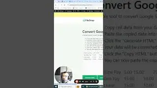 Convert Google Sheet to HTML or Markdown #googlesheets
