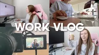 *realistic* day in my life as a freelance content creator 📸  wfh routine, zoom meeting, UGC filming