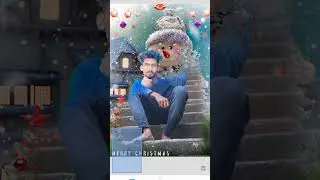 Christmas Photo Editing ||Christmas Photo Editing 2024|| Christmas Photo Editing Picsart #shorts