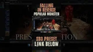 Superior Drummer 3 - Falling In Reverse - Popular Monster [PRESET]