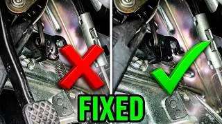 How to fix Mercedes C or E-Class C204 C207 W205 W212  parking brake