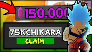 NEW 150.000 CHIKARA SHARDS CODE in ANIME FIGHTING SIMULATOR