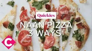 Naan pizza, 3 ways | Chatelaine Quickies