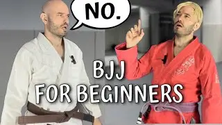 Teaching a beginners BJJ class be like… (comedy)