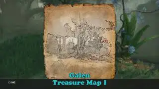ESO Galen Treasure Map I, Location, The Elder Scrolls Online, Treasure Map 1