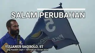 Lagu Kampanye Caleg Nasdem Yulianus Sagisolo, ST - Pileg 2024