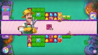 Gardenscapes level 11391 No Boosters Gameplay