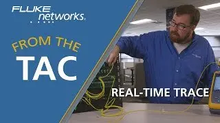 Real-Time Trace with Faster Setup in the OptiFiber® Pro OTDR by Fluke Networks