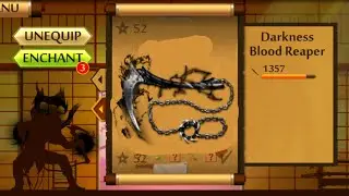 Shadow Fight 2 The Most Powerful Legendary Blood Reaper(Kusarigama)