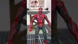 Фигурка человека паука 2004 года! Superposeable spider man 2004 toybiz
