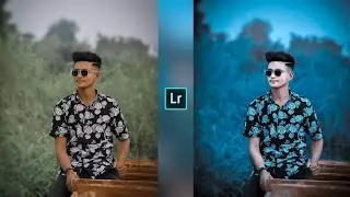 Aqua Blue Effect Lightroom Photo Editing | Lightroom Photo Editing Presets Download Free