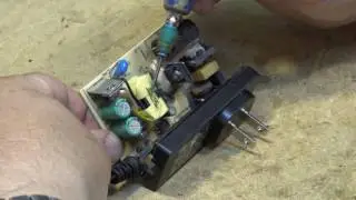 Switch mode power supply over voltage, went up in smoke. Lets see why