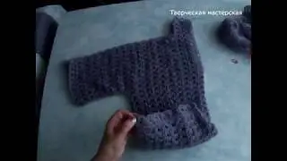 Вязание Кофточки на Линейке Мастер класс 3 часть