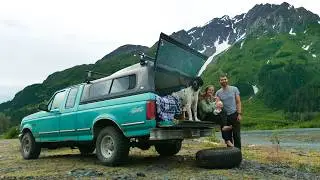 F150 Truck Camper Build and Camping in Seward Alaska