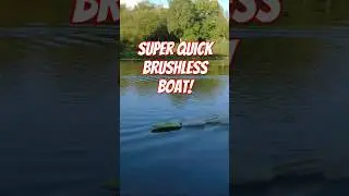 Screaming Brushless Power! #rc #rcboat #rcboating #rcjetboat