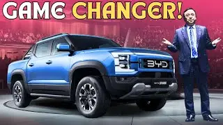 BYD Shark: China Pickup Truck You Can't Ignore! (Move Over Ford Trucks)