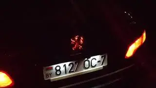 Эмблема льва с подсветкой на крышку багажника...