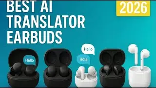 Best AI Translator Earbuds for Study, Meetings and Travel 2026 - Watch This Before You Buy