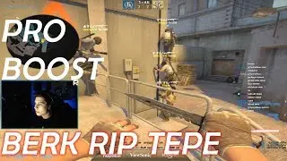 BERK RİP TEPE PRO BOOST / Tecone 200 IQ FLASH - CS:GO Türk Yayıncıların Anları #3