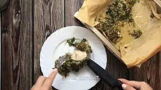 Куриное филе под шпинатно-сырной подушкой