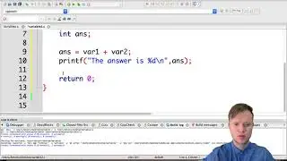 4.a C Programming - Variables (Int, Float, and Char)
