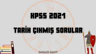 KPSS TARİH ÇIKMIŞ SORULAR